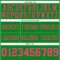 GrassGreen0085-3 Custom Grass Green Neon Pink Authentic Football Jersey