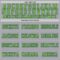 Custom Gray Neon Green-Navy Mesh Authentic Football Jersey