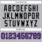 Custom Gray Black Pinstripe Purple Authentic Basketball Jersey
