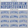 Custom Gray Royal Pinstripe Royal-White Authentic Basketball Jersey