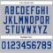 Custom Gray Royal Pinstripe Royal-White Authentic Basketball Jersey
