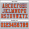 Gray0548-3 Custom Gray Orange-Navy Mesh Authentic Football Jersey