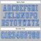 Custom Gray Light Blue-Royal Mesh Authentic Football Jersey