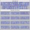 Gray0554-2 Custom Gray Light Blue-Purple Mesh Authentic Football Jersey