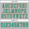 Custom Gray Aqua-Orange Mesh Authentic Football Jersey