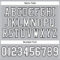 Gray0560-3 Custom Gray White-Black Mesh Authentic Football Jersey