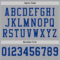 Custom Gray Royal Mesh Authentic Football Jersey