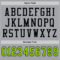 Gray0566-3 Custom Gray Neon Green-Black Mesh Authentic Football Jersey