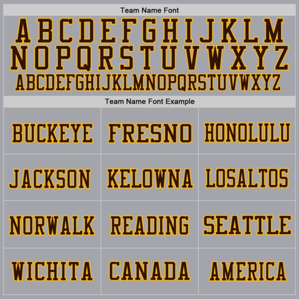 Gray0573-2 Custom Gray Brown-Gold Mesh Authentic Football Jersey