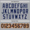Custom Gray Navy Gold-Orange Authentic Throwback Basketball Jersey