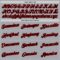 Custom Gray Black-Red Authentic Throwback Basketball Jersey