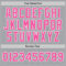 Custom Gray Pink-White Authentic Throwback Basketball Jersey