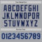Custom Gray Navy-Light Blue Authentic Throwback Basketball Jersey