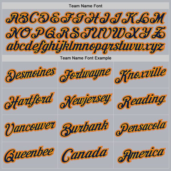 Custom Gray Navy Gold-Orange Authentic Throwback Basketball Jersey