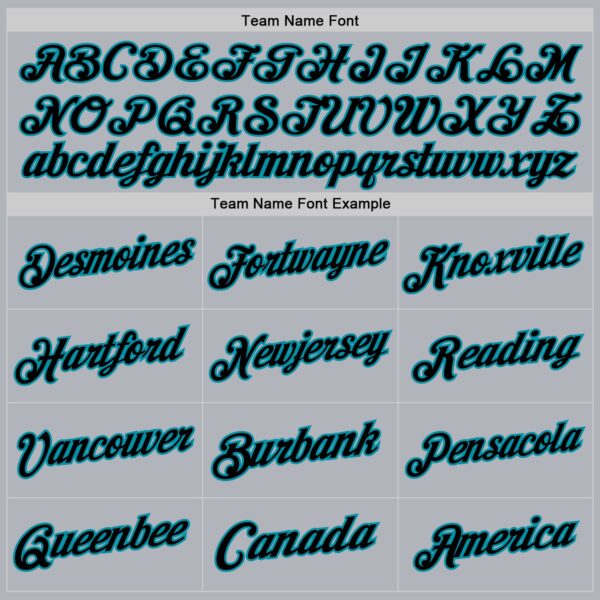 Custom Gray Black-Teal Authentic Throwback Basketball Jersey