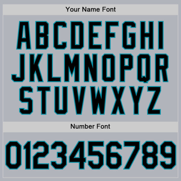 Custom Gray Black-Teal Authentic Throwback Basketball Jersey