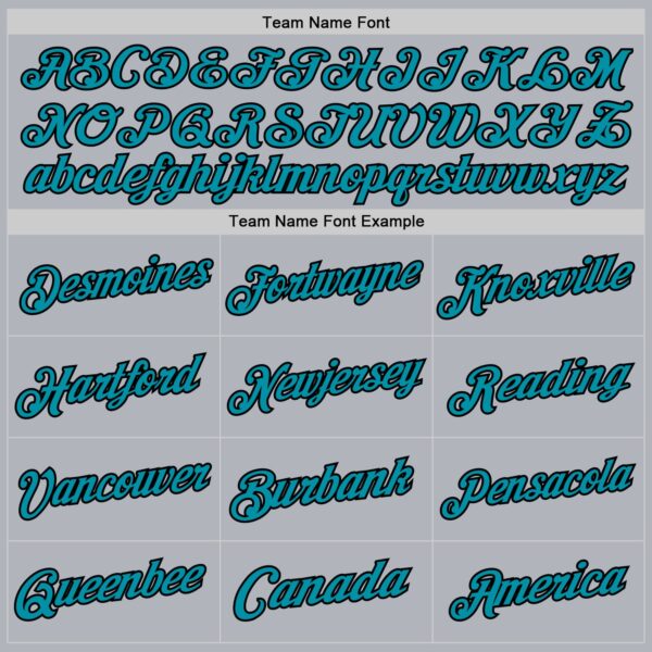 Custom Gray Teal-Black Authentic Throwback Basketball Jersey