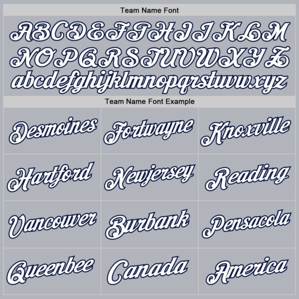 Custom Gray White-Navy Authentic Throwback Basketball Jersey