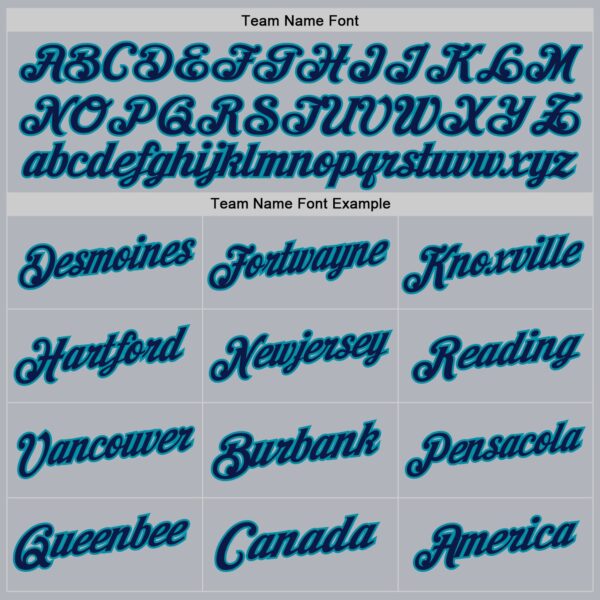 Custom Gray Navy-Teal Authentic Throwback Basketball Jersey