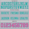 Custom Gray Pink-Aqua Authentic Football Jersey