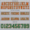 Custom Gray Kelly Green-Orange Authentic Football Jersey