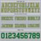 Gray1145-3 Custom Gray Kelly Green-Old Gold Authentic Football Jersey