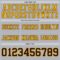 Gray1152-3 Custom Gray Brown-Gold Authentic Football Jersey