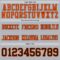 Gray1153-3 Custom Gray Brown-Orange Authentic Football Jersey
