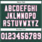 Green0077-3 Custom Green White-Pink Mesh Authentic Football Jersey