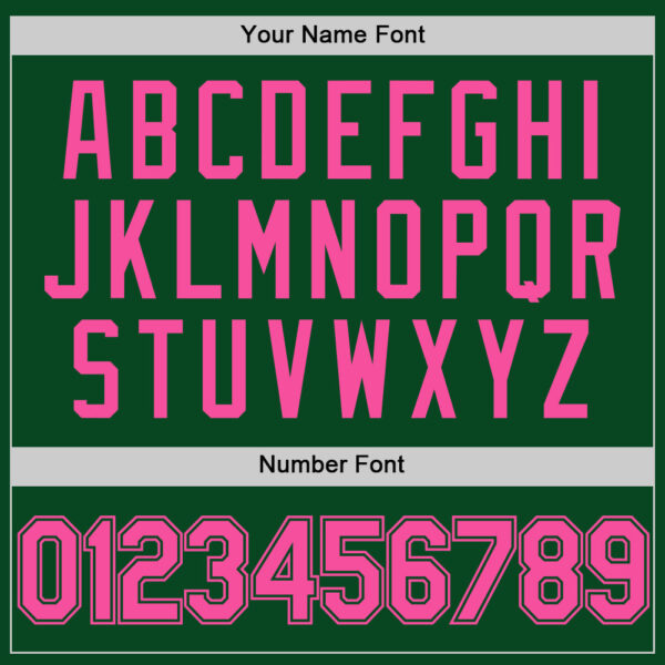 Custom Green Pink Authentic Throwback Basketball Jersey