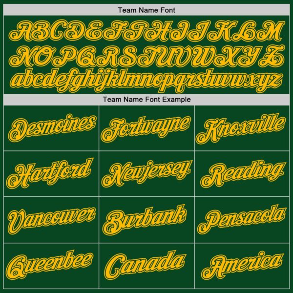 Custom Green Gold Authentic Throwback Basketball Jersey