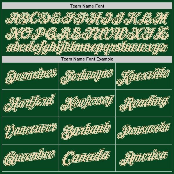 Custom Green Cream Authentic Throwback Basketball Jersey