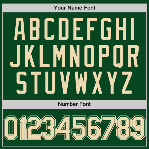 Custom Green Cream Authentic Throwback Basketball Jersey