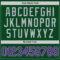 Custom Green Purple-Gray Authentic Throwback Basketball Jersey