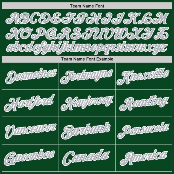 Custom Green Gray-White Authentic Throwback Basketball Jersey