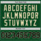 Custom Green Black-Cream Authentic Throwback Basketball Jersey
