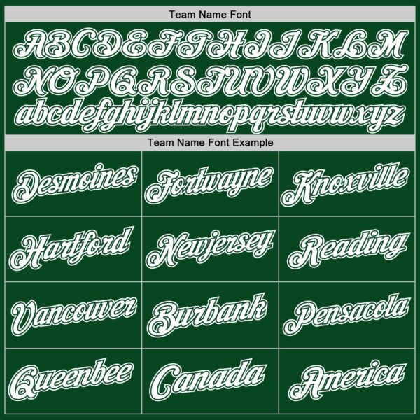 Custom Green White Authentic Throwback Basketball Jersey