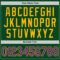 Custom Green Purple-Gold Authentic Throwback Basketball Jersey