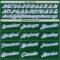 Custom Green White Royal-Gray Authentic Throwback Basketball Jersey