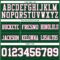 Green0433-3 Custom Green White-Pink Authentic Football Jersey
