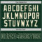 Custom Hunter Green Green-Cream Authentic Throwback Basketball Jersey