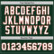 Custom Hunter Green White-Orange Authentic Throwback Basketball Jersey