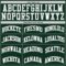 Custom Hunter Green White-Gray Authentic Throwback Basketball Jersey