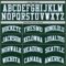 Custom Hunter Green White-Light Blue Authentic Throwback Basketball Jersey