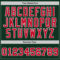 Custom Hunter Green Red-White Authentic Throwback Basketball Jersey
