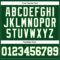 Custom Hunter Green White-Neon Green Authentic Throwback Basketball Jersey
