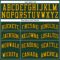 Custom Hunter Green Gold-Black Authentic Throwback Basketball Jersey