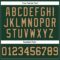 Custom Hunter Green Old Gold-Black Authentic Throwback Basketball Jersey