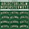 Custom Hunter Green White Pinstripe Cream-Black Authentic Basketball Jersey