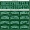 Custom Hunter Green White Pinstripe Kelly Green Authentic Basketball Jersey
